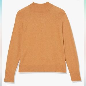 NWT - Daily Rituals Women’s Fine Gauge Stretch Long Sleeve Mock Neck Sweater XS